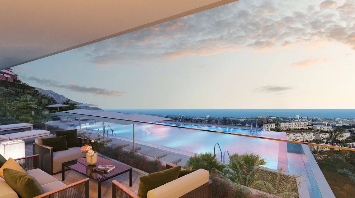 Sofisticado piso de 3 dormitorios en planta baja en Benahavis Sofisticated 3 bedroom ground floor apartment in Benahavis Apartament elegant cu 3 dormitoare la parter in Benahavis Appartement de luxe avec 3 chambres à Benahavis