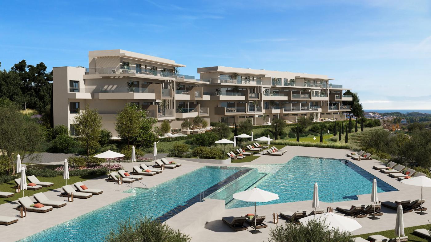 Nuevo piso de 1 dormitorio en Altos del Chaparral, Mijas Mijas New 1 bed flat in Altos del Chaparral, Mijas Apartament cu 1 dormitor in Altos del Chaparral, Mijas