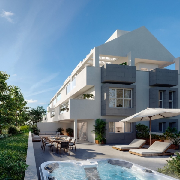 Nuevos pisos de 3 dormitorios en Benalmadena New 3 bedroom flats in Benalmádena Apartamente noi cu 3 dormitoare in Benalmádena Appartements neufs de 3 chambres à Benalmádena