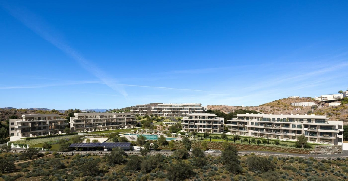 Nuevo piso de 1 dormitorio en Altos del Chaparral, Mijas