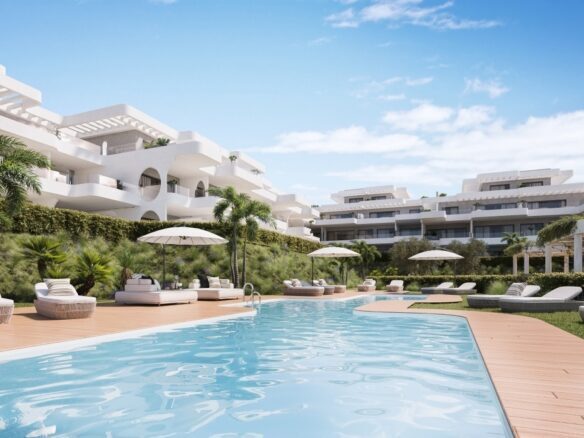 New 2 bedroom flats in Estepona