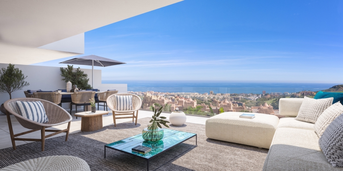 Nuevos pisos de 3 dormitorios en Manilva New 3 bedroom flats in Manilva Apartamente noi cu 3 dormitoare în Manilva Appartements neufs de 3 chambres à Manilva