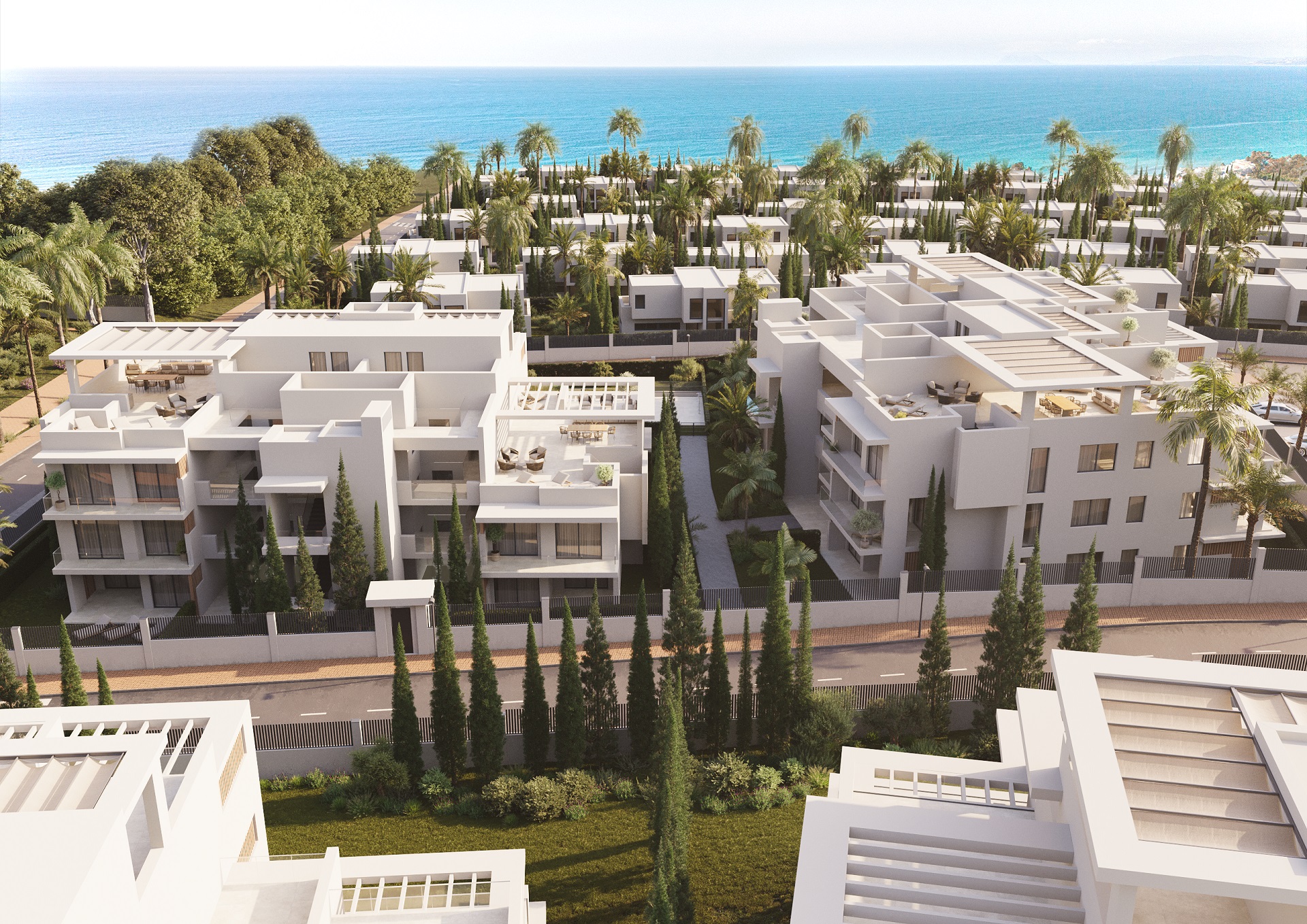 Pisos de 2 dormitorios en la Nueva Milla de Oro, Estepona Este 2 Bedroom apartments in The New Golden Mile, Estepona Apartamente cu 2 dormitoare în New Golden Mile, Estepona Est Appartements 2 chambres à New Golden Mile, Estepona Est