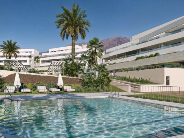 New 2 bedroom flats in La Gaspara, Estepona