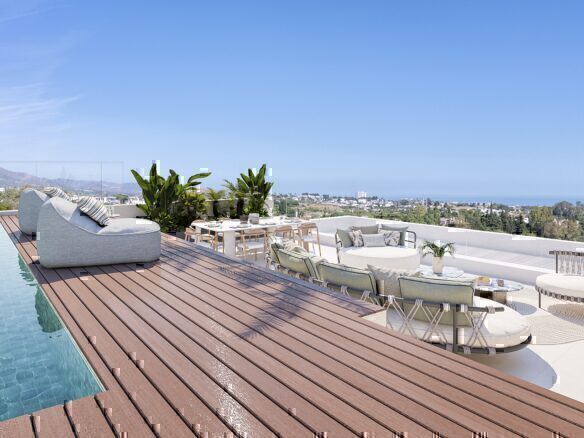 New 3 bedroom apartments in Benahavís