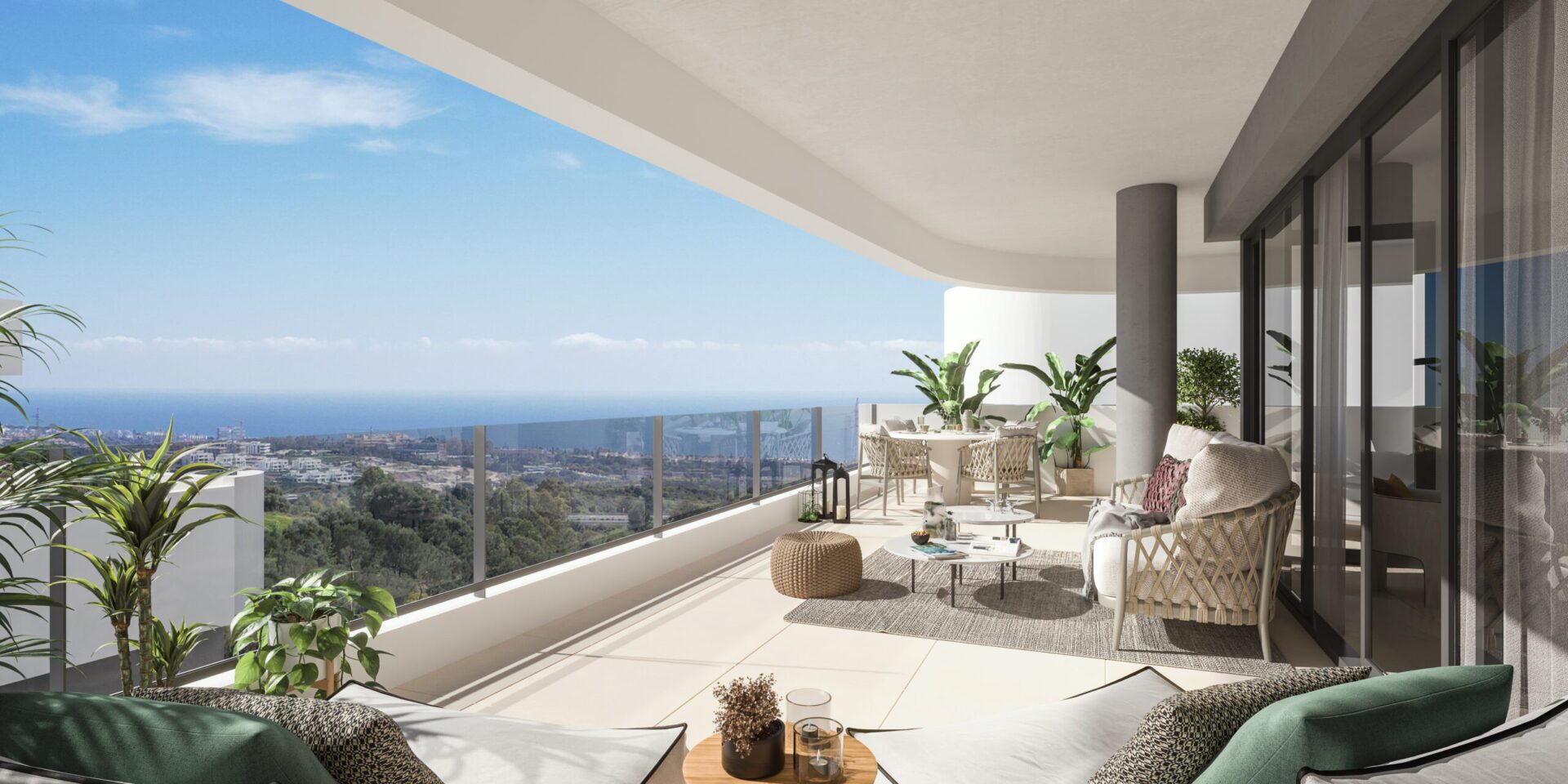 New 2 bedroom apartments in Marbella