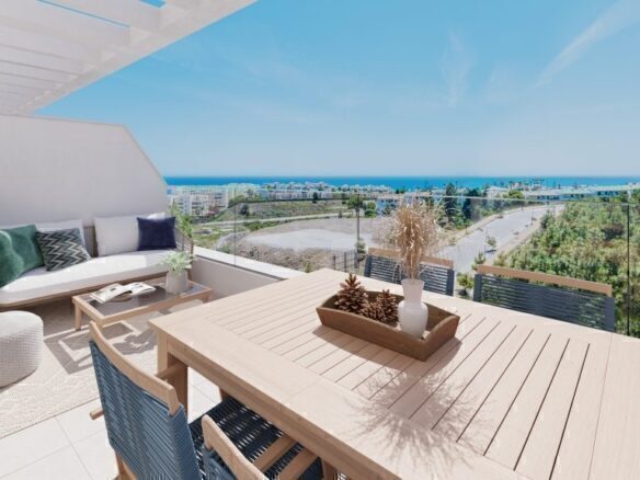 New 3 bedroom flats in Mijas Costa