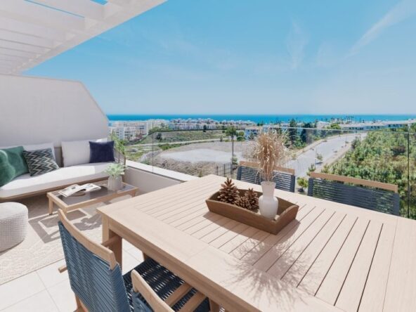 New 3 bedroom flats in Mijas Costa