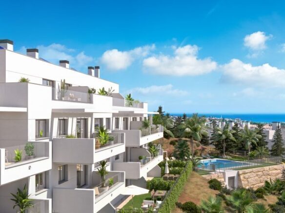 New 2 bedroom flats in Mijas Costa