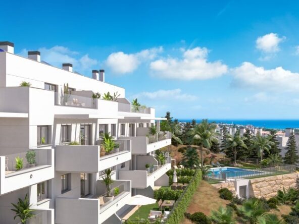 New 2 bedroom flats in Mijas Costa