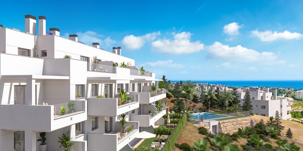 New 2 bedroom flats in Mijas Costa