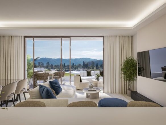 2 Bedroom flats in Mijas Golf