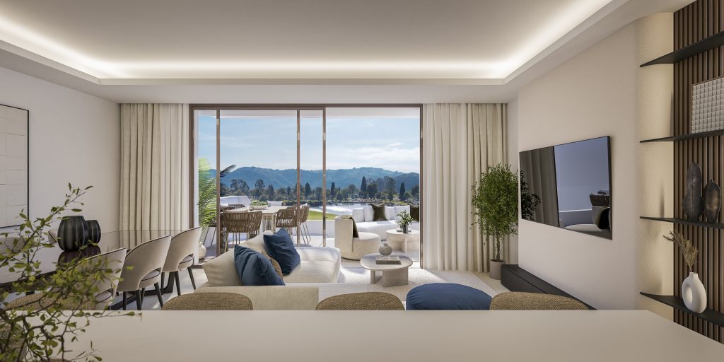 2 Bedroom flats in Mijas Golf