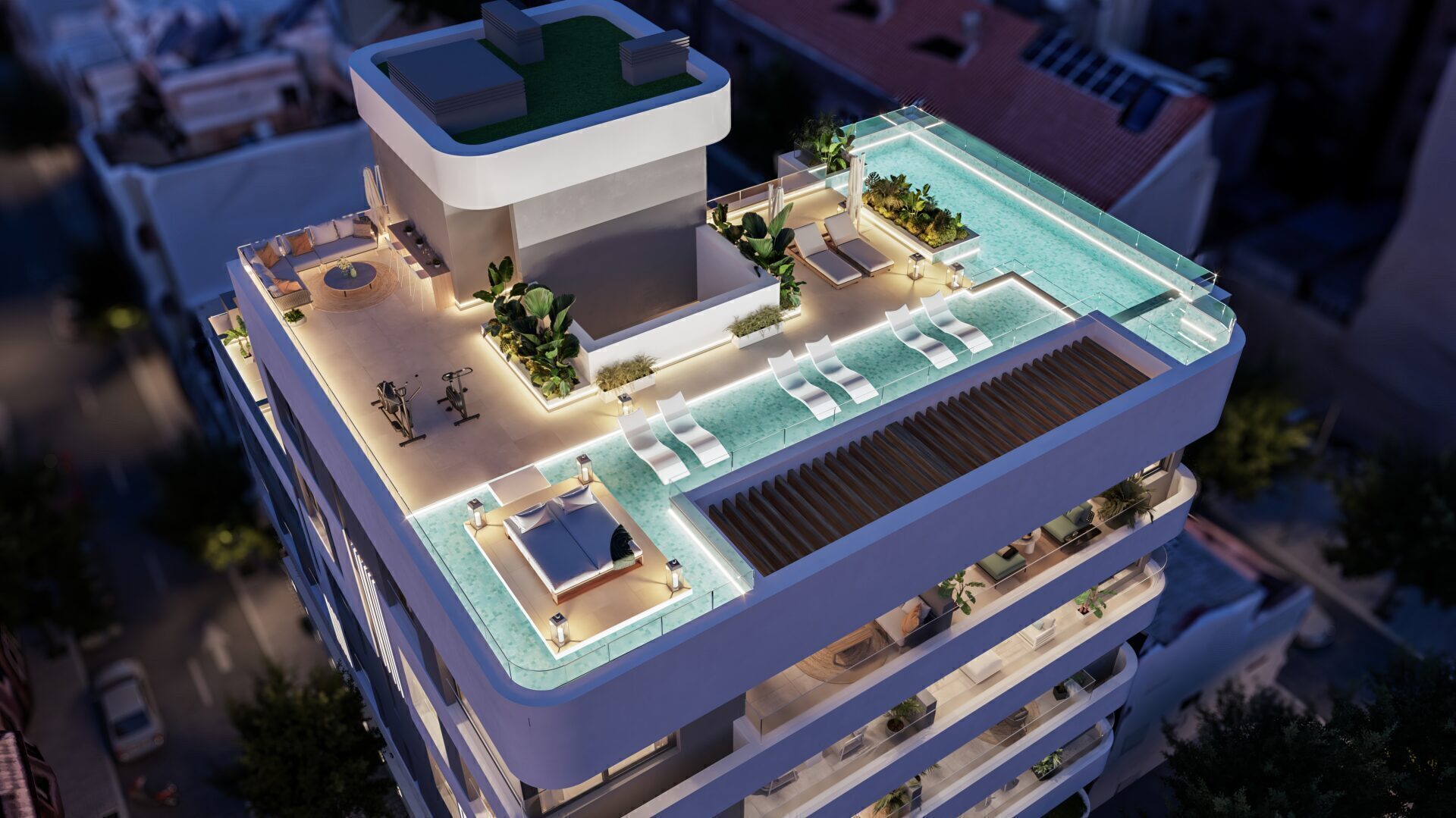 2 Bedroom flats in Málaga