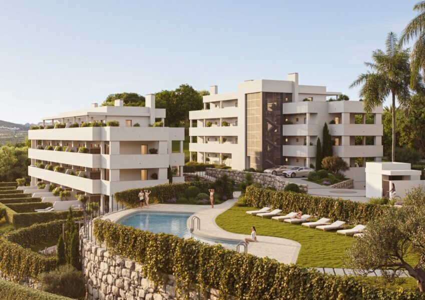 New 1 Bedroom Flats in Manilva